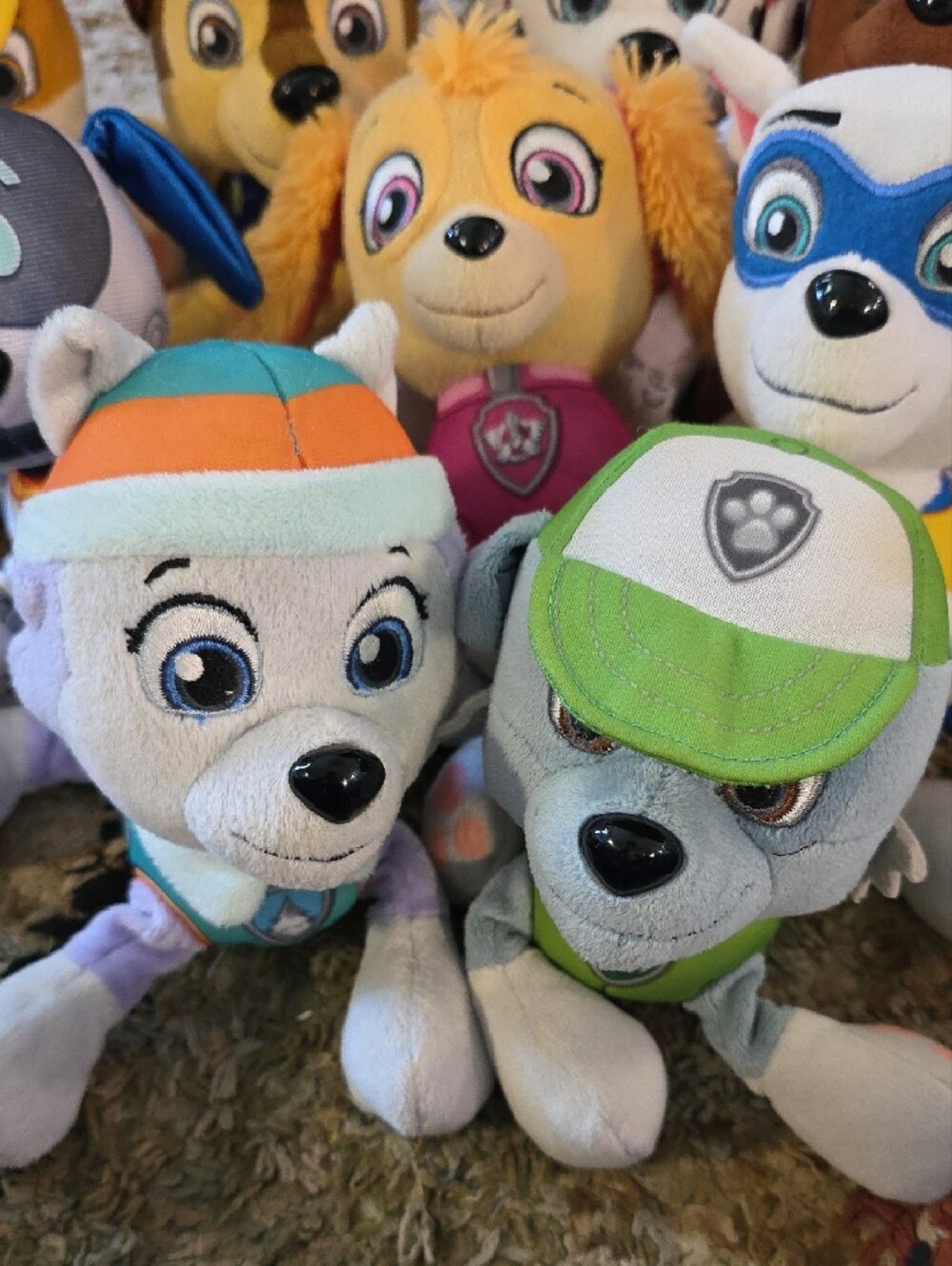 Paw Patrol Plush Character Pack - Blue, Yellow, Red, Orange, Green, White - Picture 4 of 4